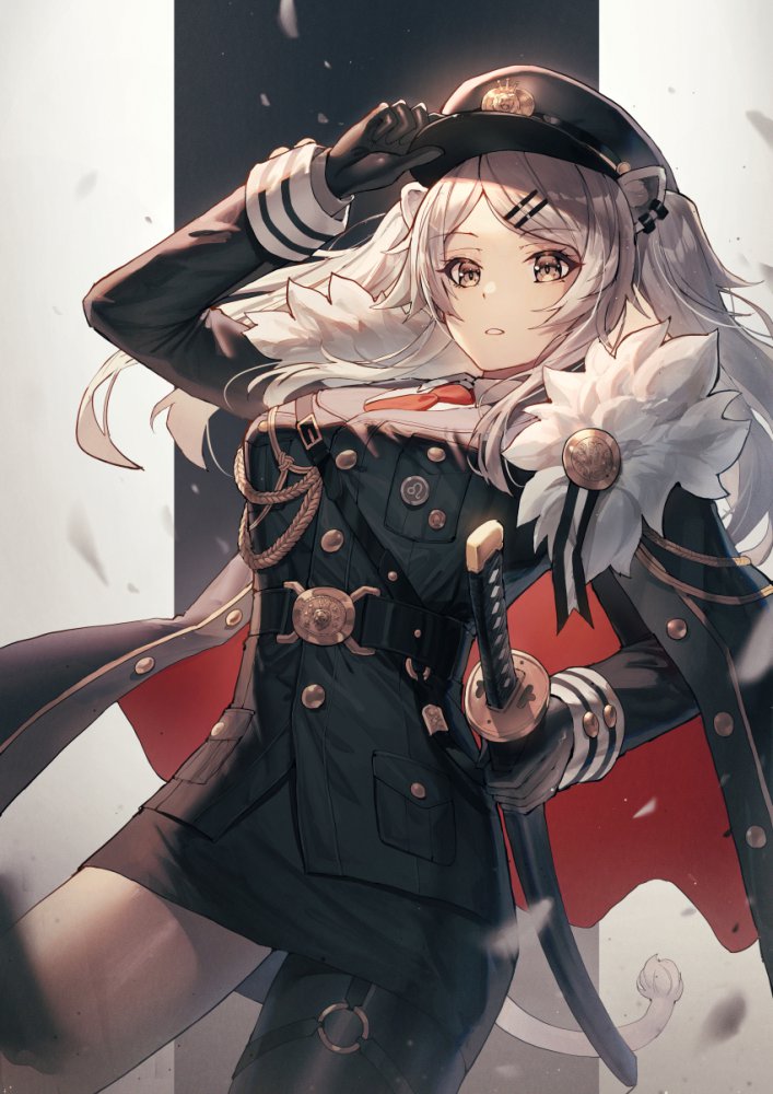 銀髪のよさを再確認できるエロ画像