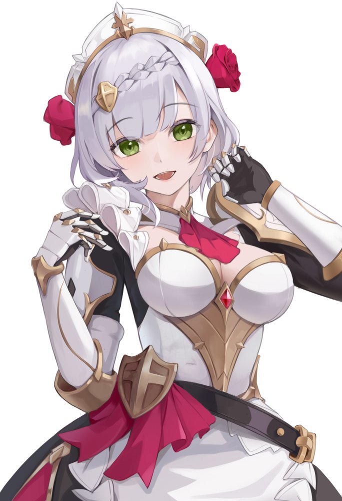 銀髪のよさを再確認できるエロ画像