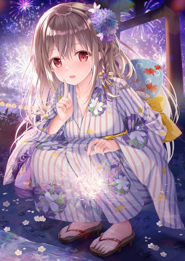 和服・浴衣のエロ可愛い画像貼っていくぜ！