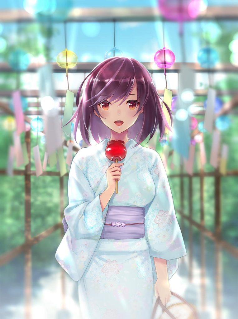 和服・浴衣のエロ可愛い画像貼っていくぜ！