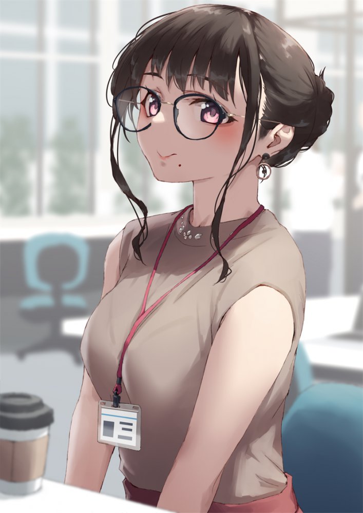 眼鏡のエロ可愛い画像貼っていくぜ！