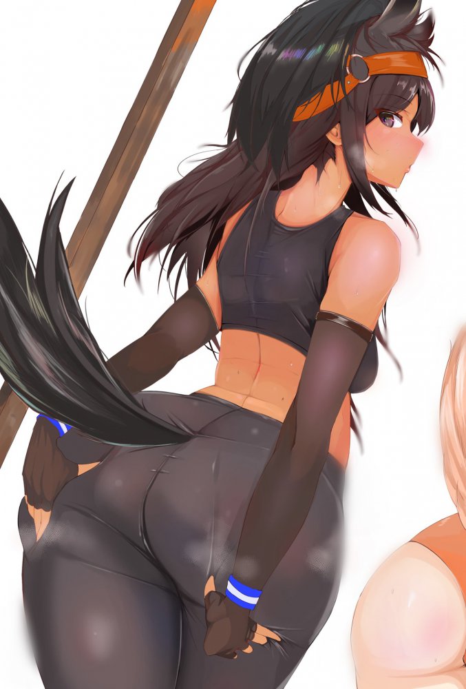 お尻のレベルが高いエロ画像