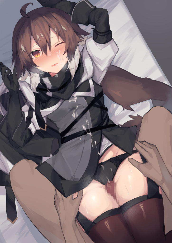 ぶっかけの可愛い二次元画像。