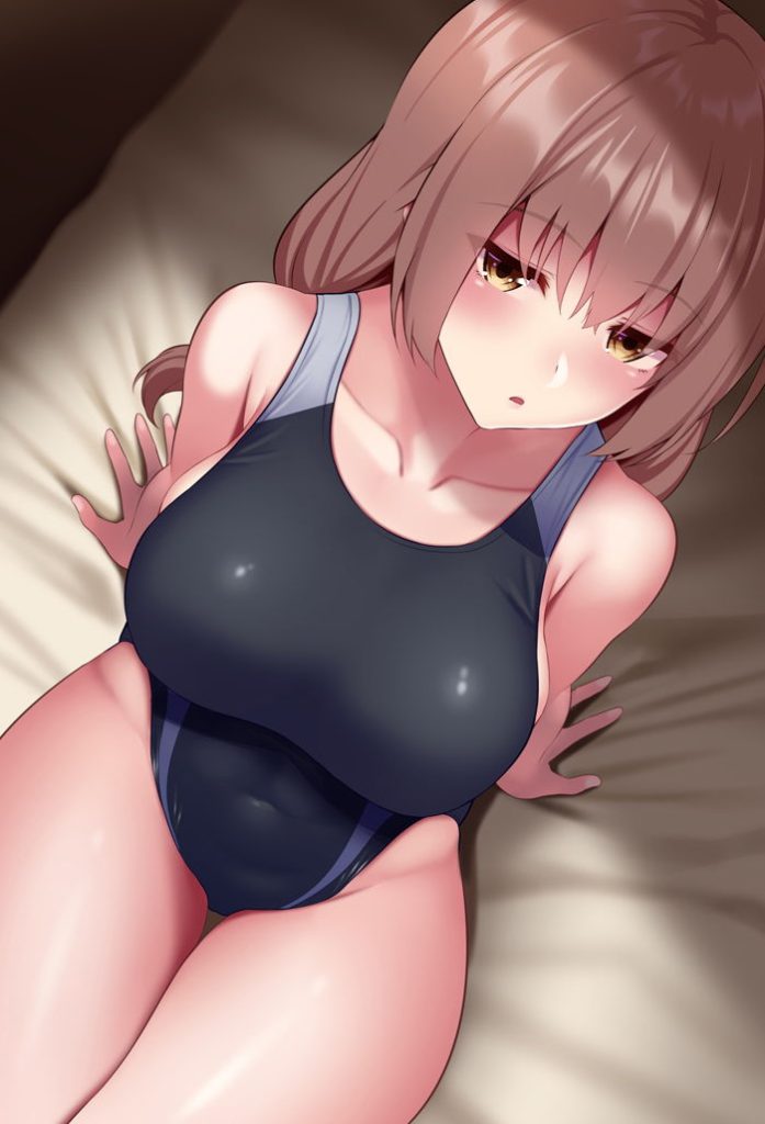 競泳水着のよさを再確認できるエロ画像