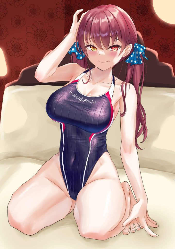 競泳水着の魅力についてエロ画像で検証