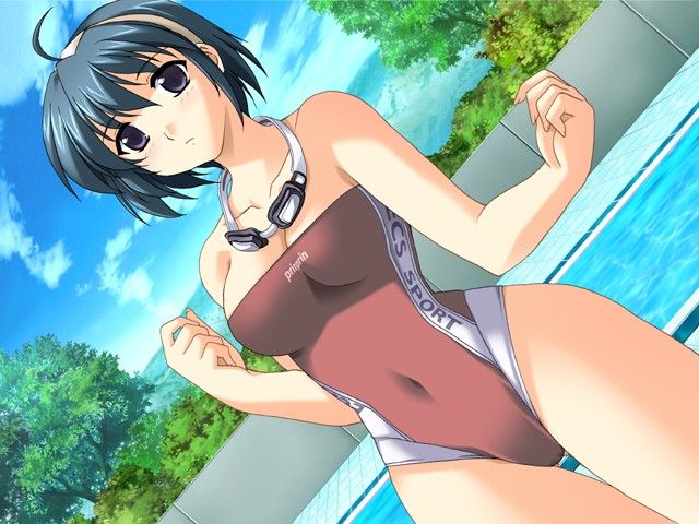 競泳水着は最高だぜぇぇ！！ってなるエロ画像