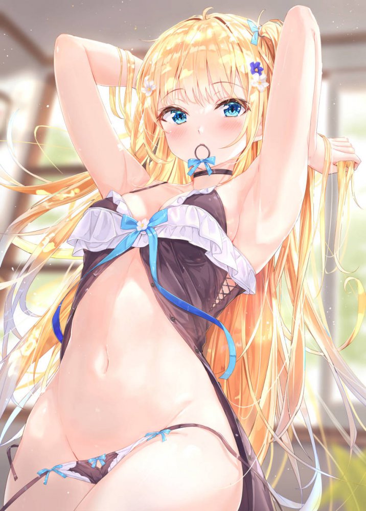わきフェチの虹エロ画像