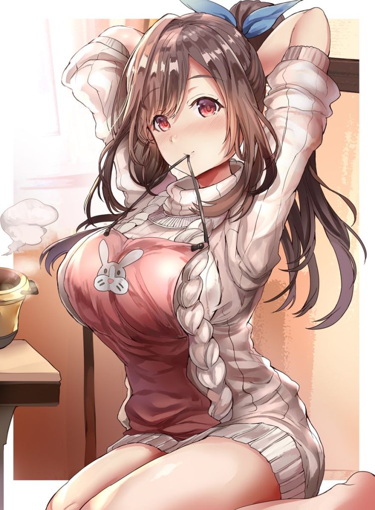 巨乳のドエロい画像