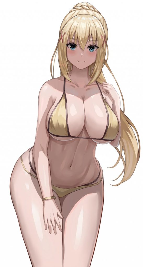 水着のエロ画像を見て幸せになろう!