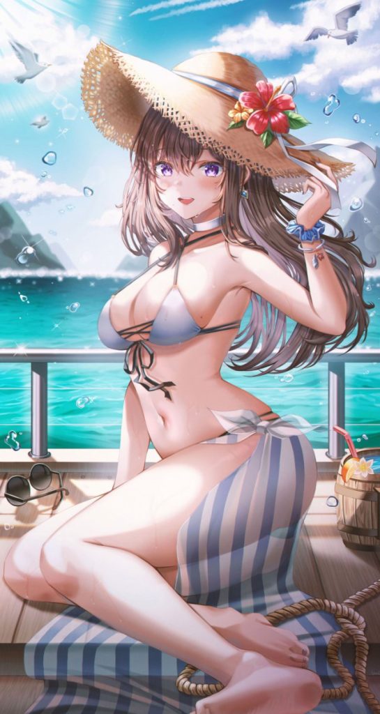 水着のエロ画像を見て幸せになろう!