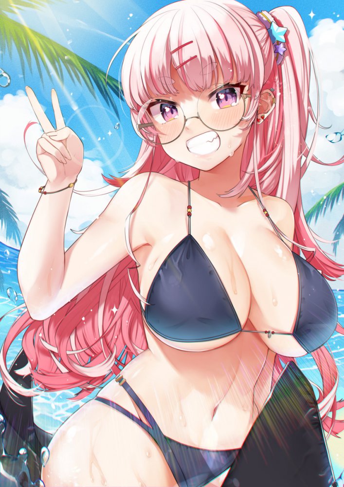 眼鏡のエロ画像を見て幸せになろう！