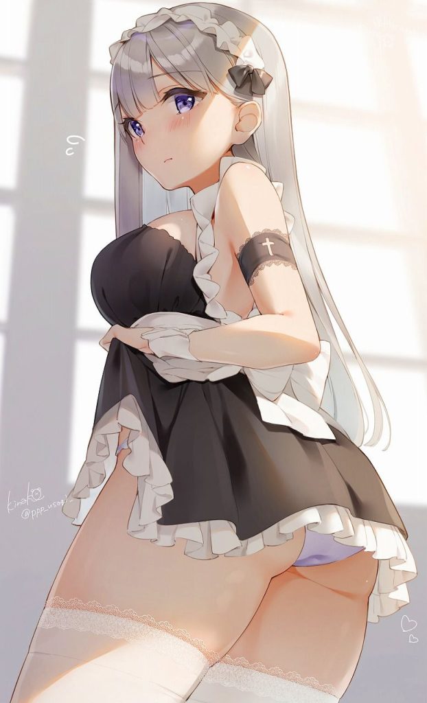 メイドのエロ画像で抜きたくなったから貼ってくよ