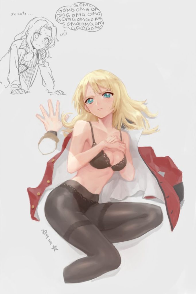 【エロ画像】マニアの抜きネタにされるガールズ&パンツァー厳選画像wwwwwwwwww