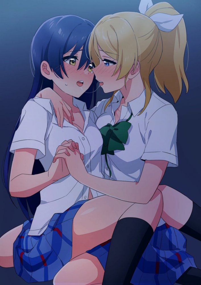 Hないたずらをしたくなる百合・レズのエロ画像