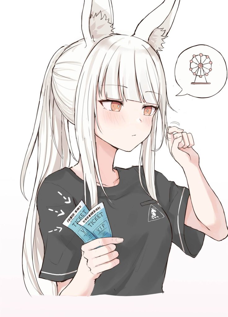 アークナイツの二次エロ画像で!