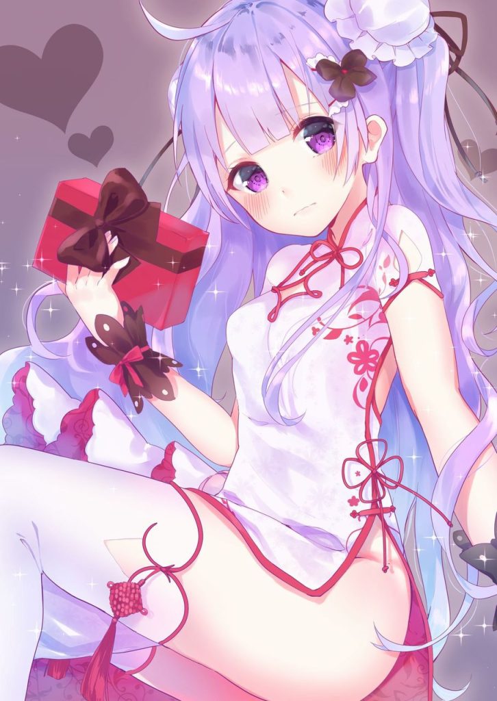 チャイナ服のエロ画像をアップ！