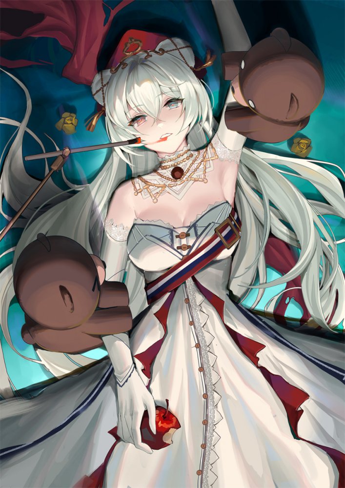 俺のとっておきの銀髪の画像フォルダを見せる