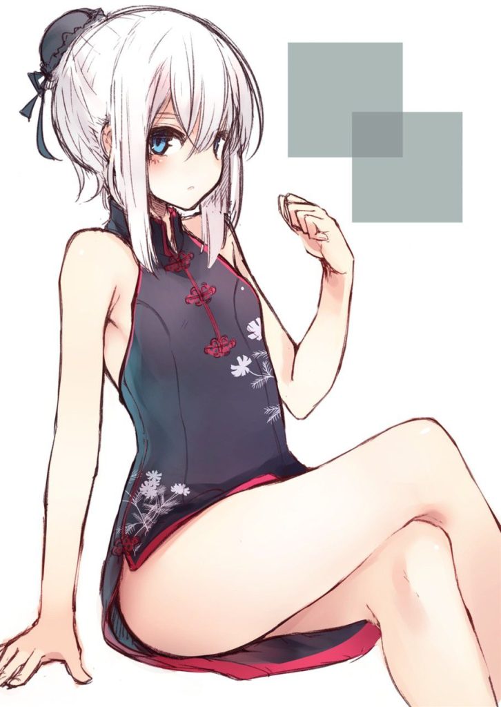 チャイナ服のエロ画像をアップ！