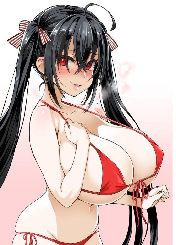 巨乳のドエロい画像
