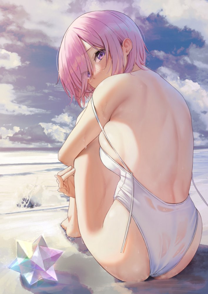 水着の二次エロ画像くだしあ。