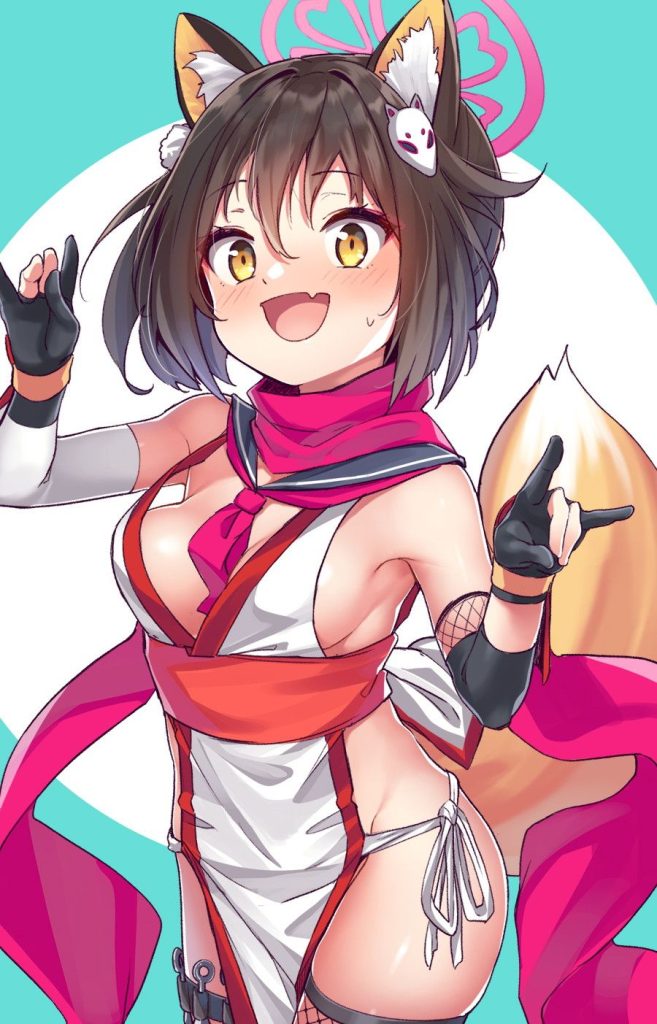 【ブルーアーカイブ】「ひあぁあ♡イキましゅ♡イってぇしまいましゅうぅー♡」エッチなご奉仕画像
