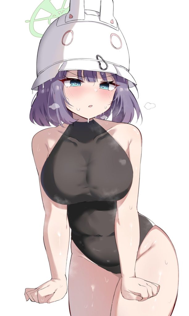 【ブルーアーカイブ】「ひあぁあ♡イキましゅ♡イってぇしまいましゅうぅー♡」エッチなご奉仕画像