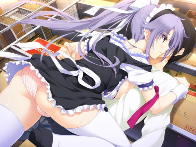 メイドのエロ画像を見て幸せになろう!