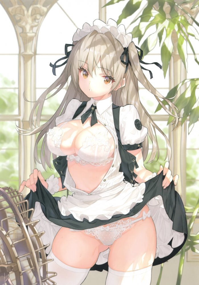 メイドのエロ画像を見て幸せになろう!