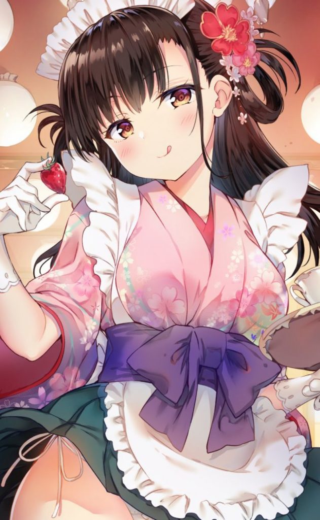 メイドのエロ画像を見て幸せになろう!