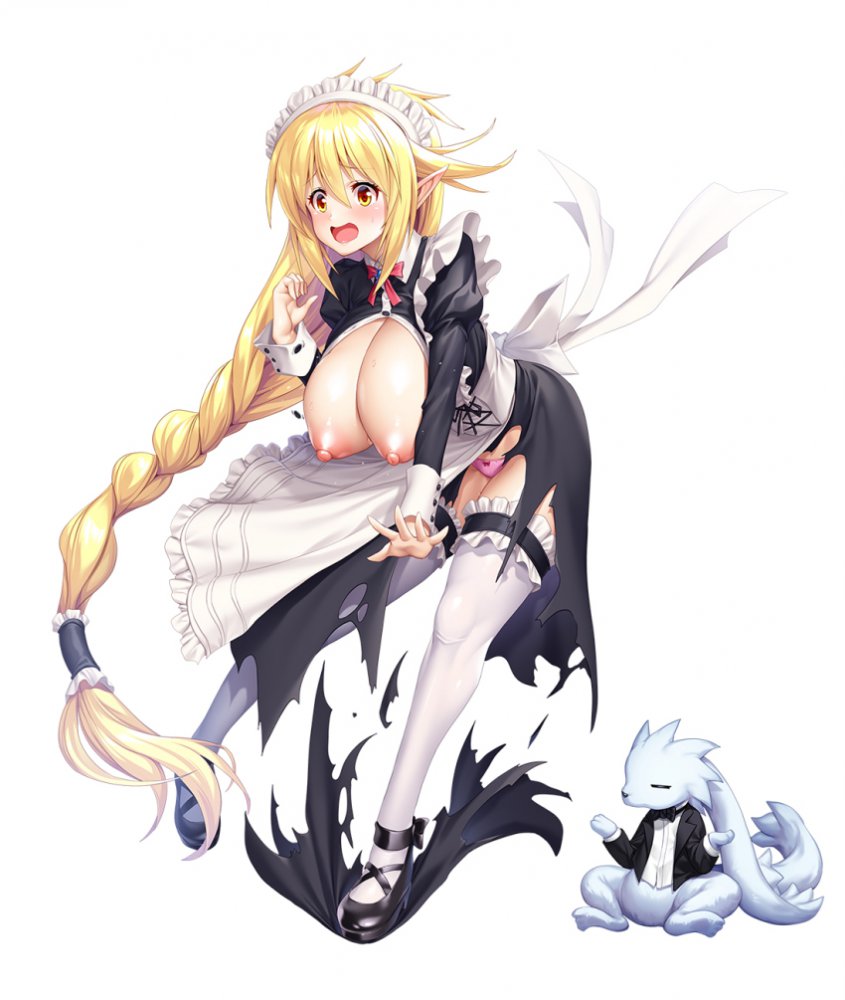 メイドのエロ画像を見て幸せになろう!