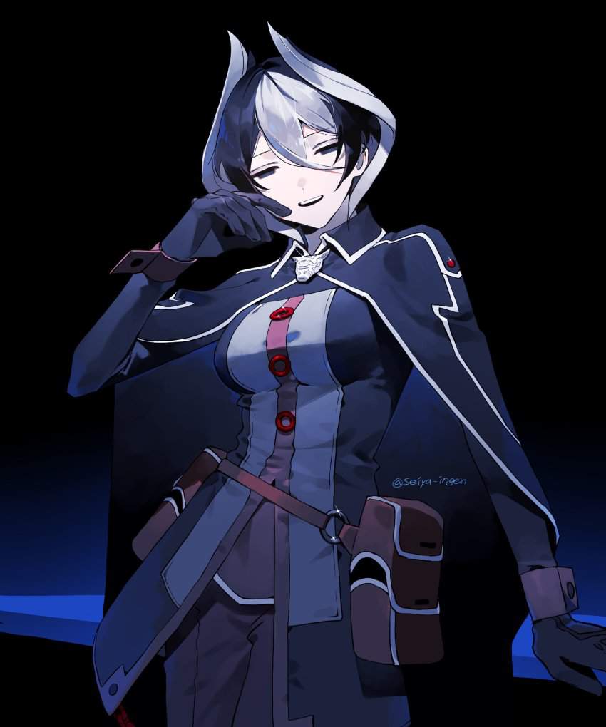 メイドの二次元エロ画像。