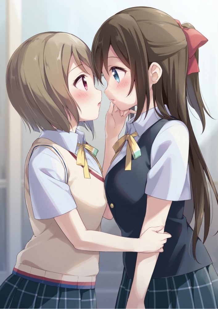 百合・レズの二次元エロ画像。