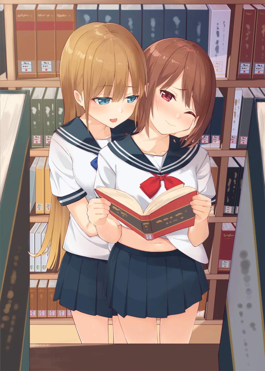 百合・レズの二次エロ画像で!