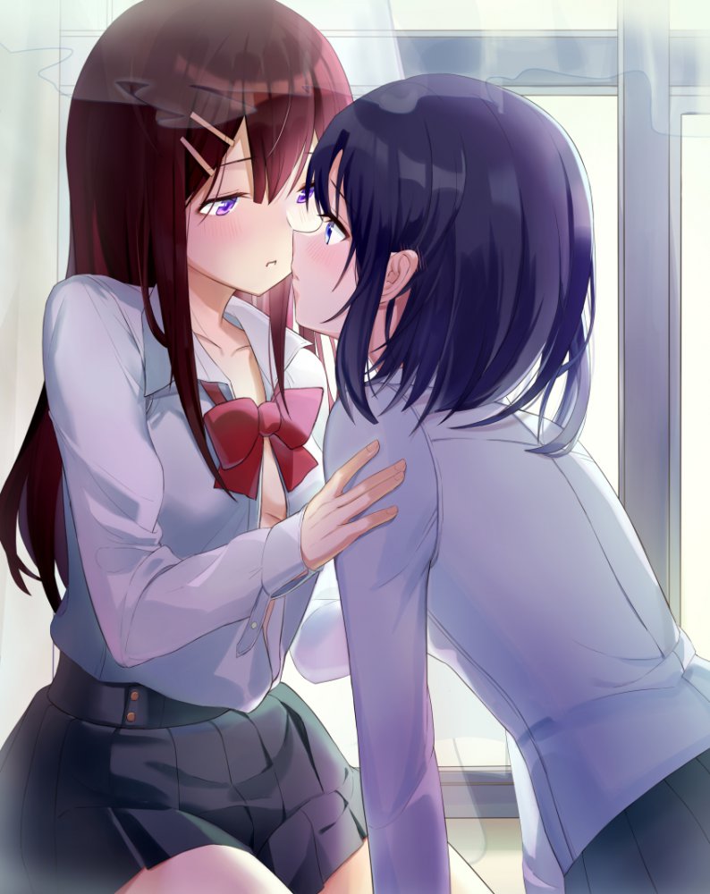 百合・レズの二次エロ画像で!