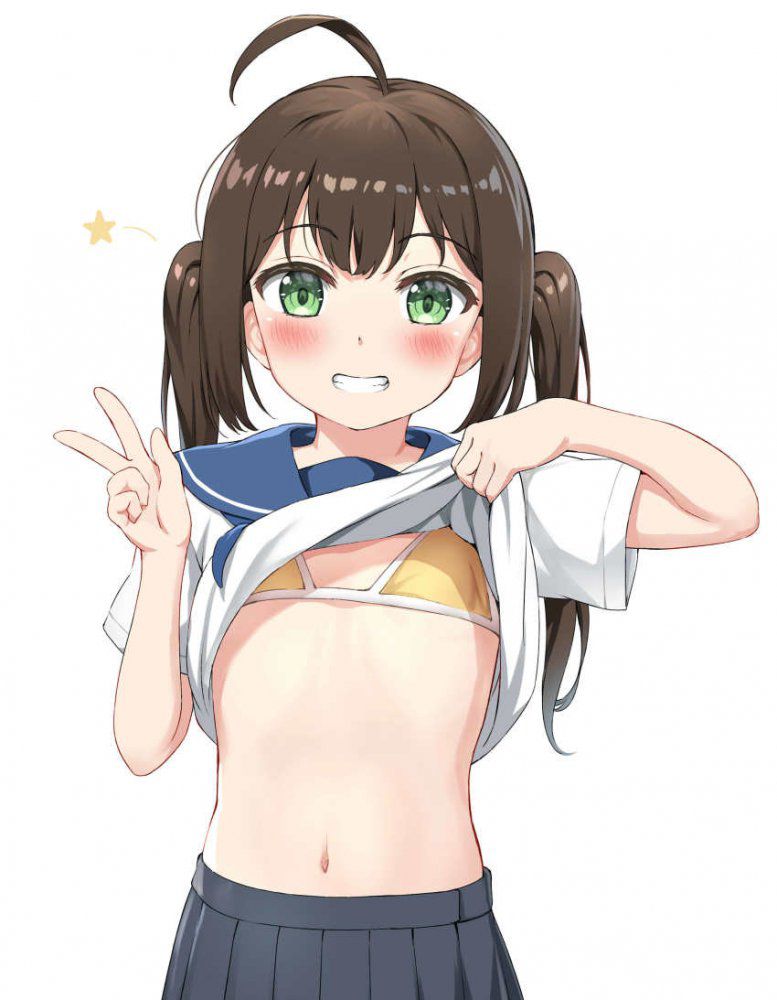 【エロ画像】貧乳のヤラシイ画像を今日のオカズにしませんか？