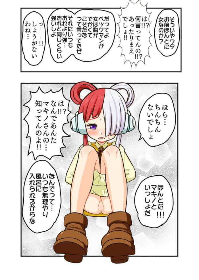 ワンピースの二次エロ画像を愛でる。