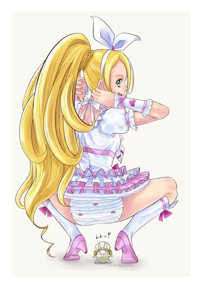 プリキュア画像で今夜もイチャラブ妄想！「やっ♥ダメェ♥そこぉ♥そこいじめないでぇ♥」