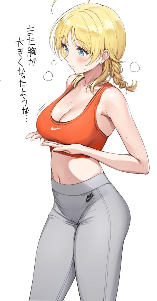 Hないたずらをしたくなる巨乳のエロ画像