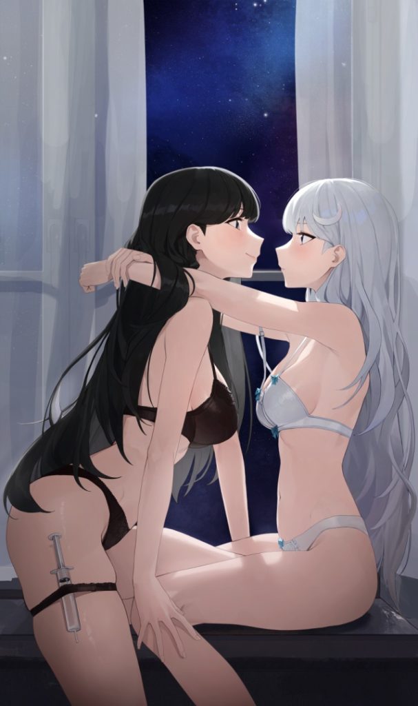 俺のとっておきの百合・レズの画像フォルダを見せる