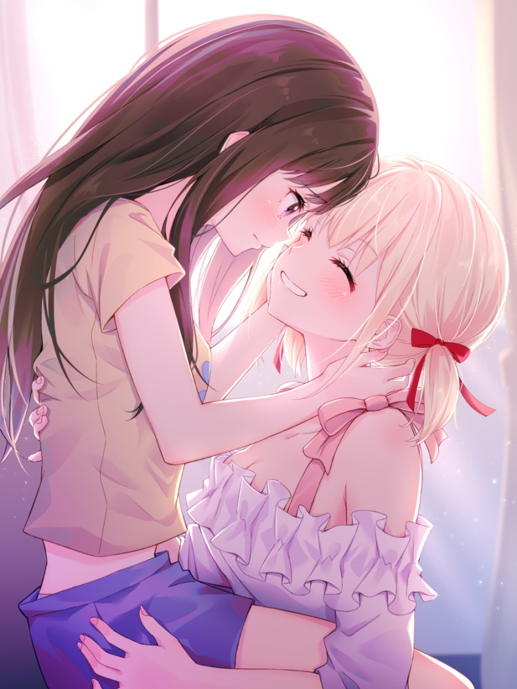 【百合・レズ】「ひあぁあ♡イキましゅ♡イってぇしまいましゅうぅー♡」エッチなご奉仕画像