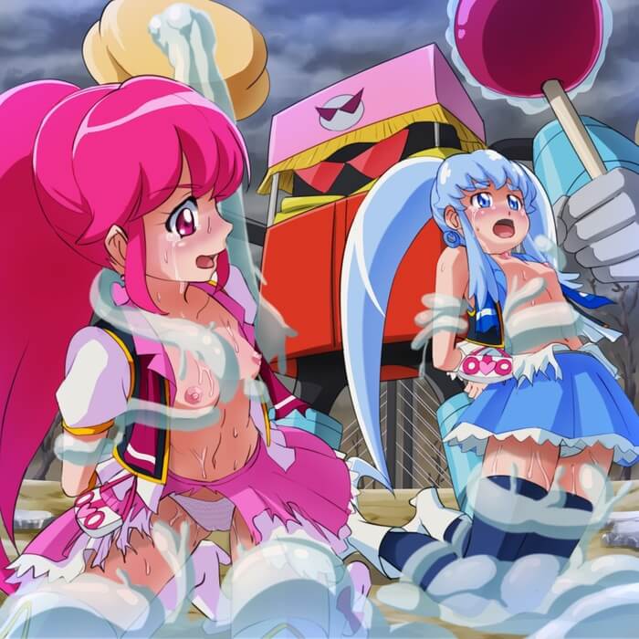 プリキュアの可愛い二次元画像。