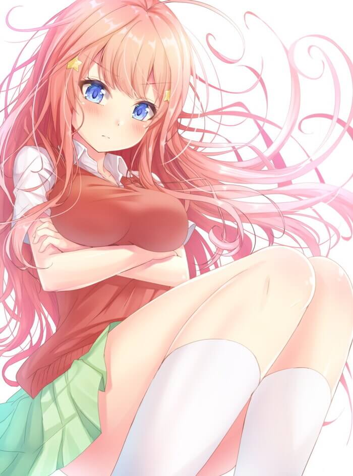 【五等分の花嫁】「ひあぁあ♡イキましゅ♡イってぇしまいましゅうぅー♡」エッチなご奉仕画像