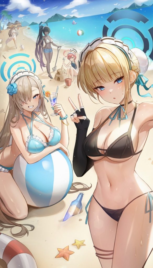 ブルーアーカイブのドエロい画像