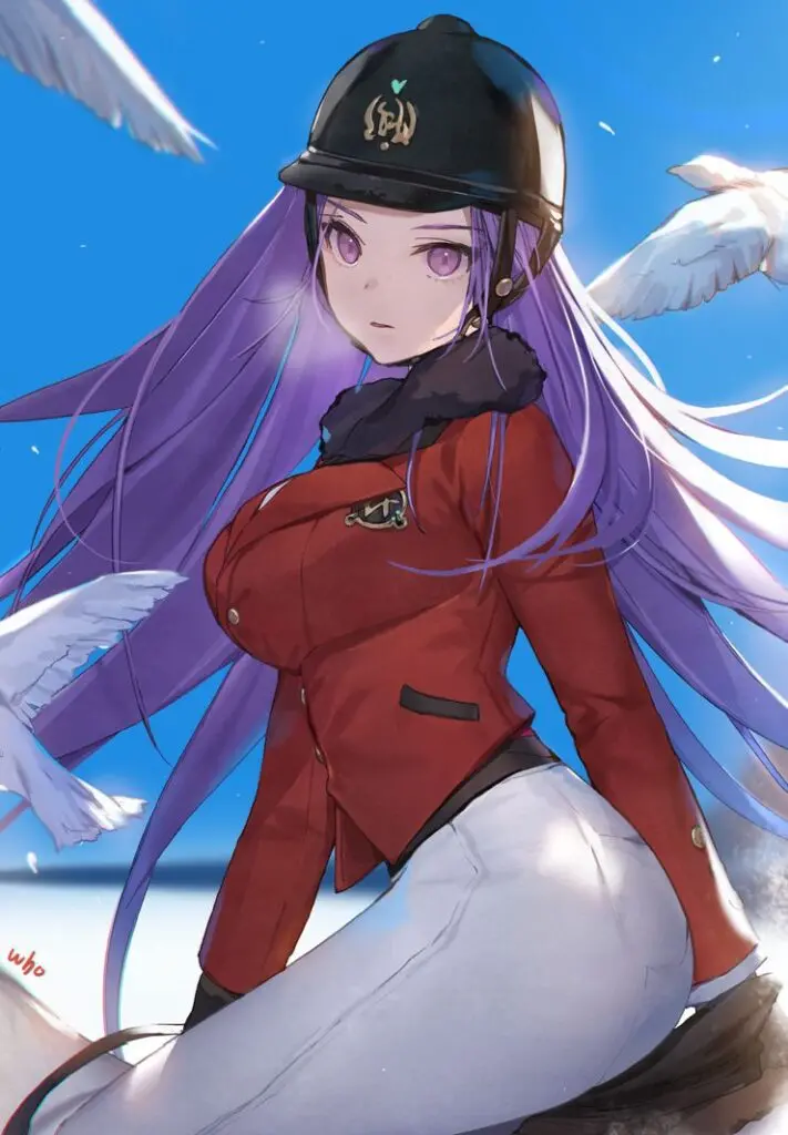 お尻の可愛い二次元画像。