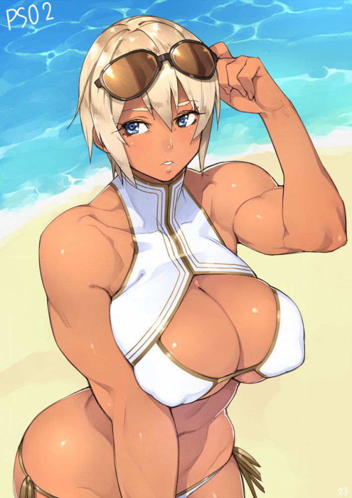 日焼け・褐色のオナネタ画像を集めたよー！！