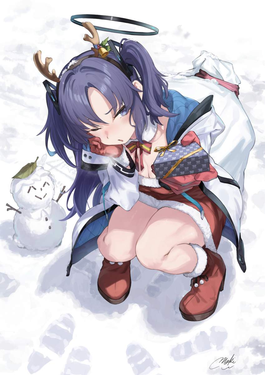 ブルーアーカイブの二次エロ画像を愛でる。