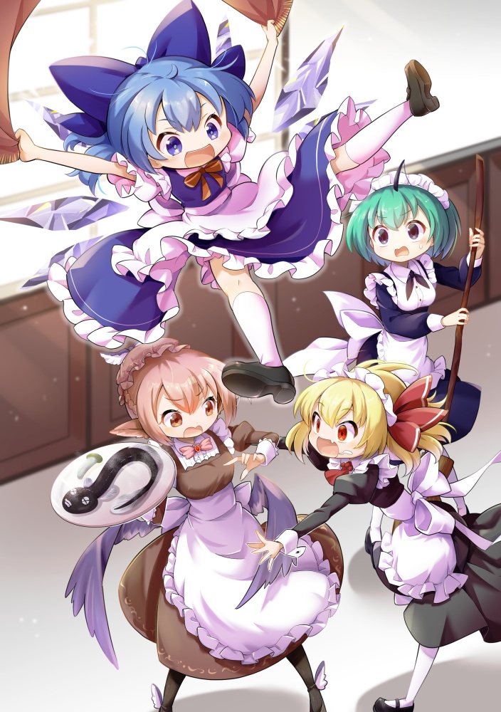 メイドの二次エロ画像を愛でる。