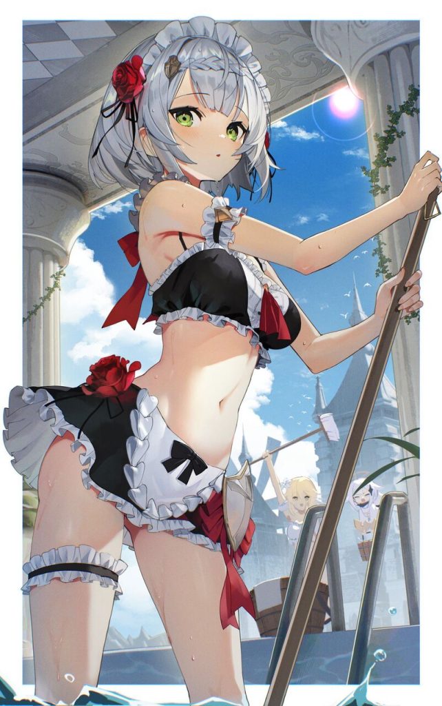 こんなにエロ過ぎるメイドの画像は反則です！