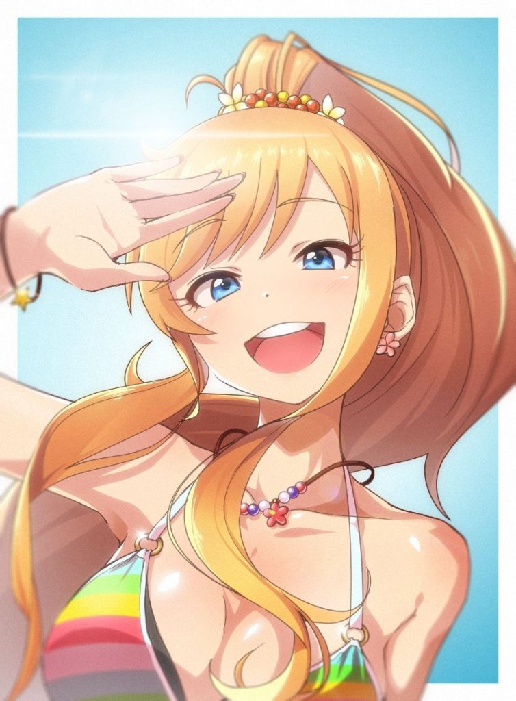 ポニーテールのエロ画像フォルダを解放していく