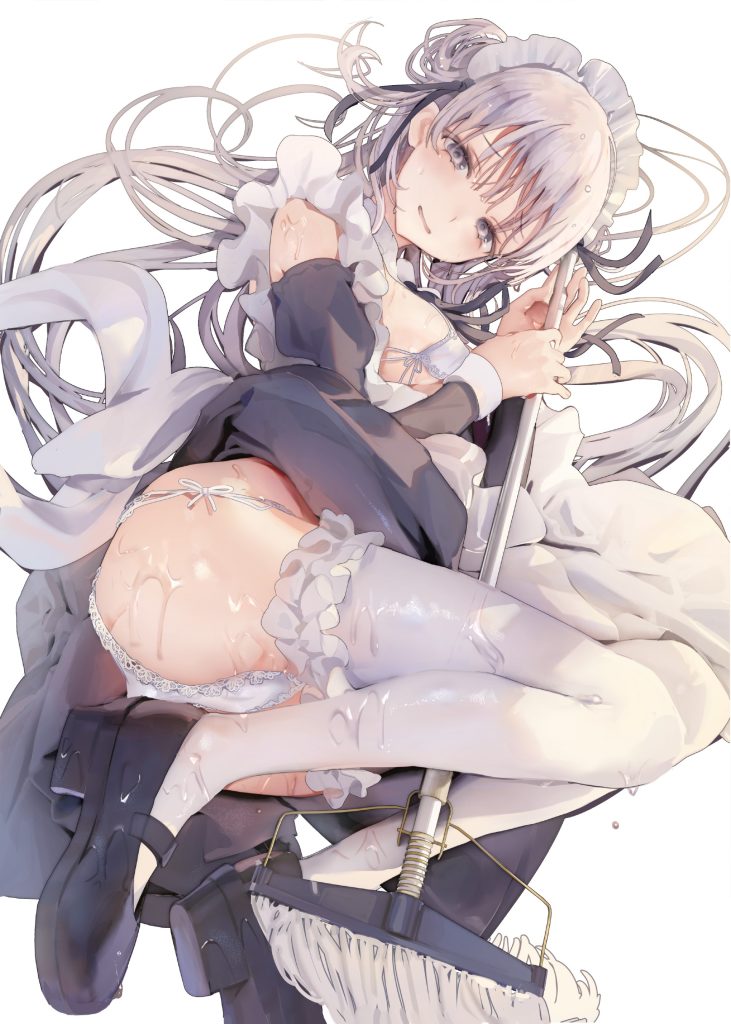 銀髪のエロ画像をアップ！